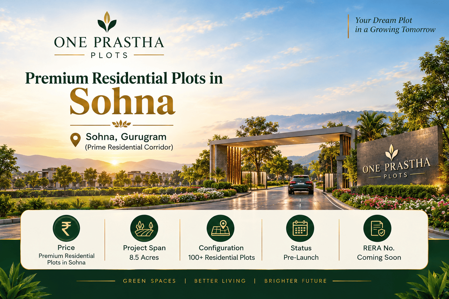 One Prastha Plots Sohna - Premium Residential Plots